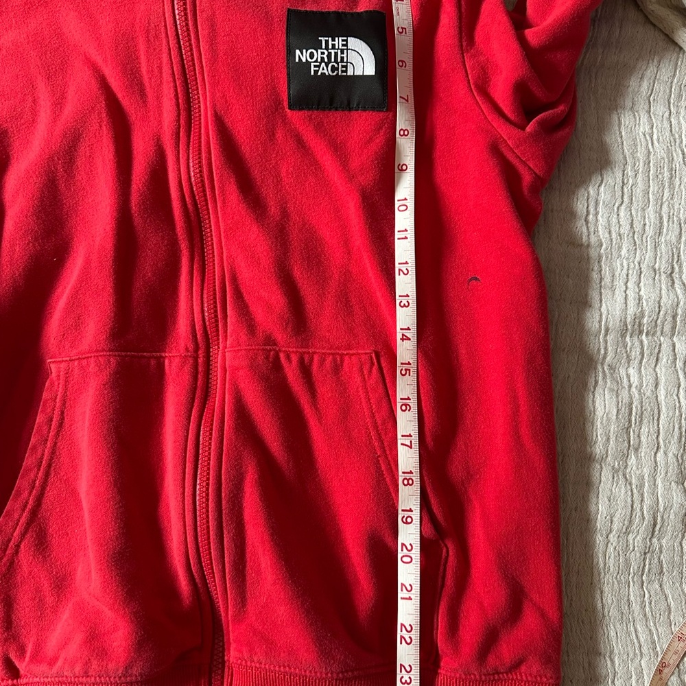 The North Face Vibrant Red Full-Zip Jacket